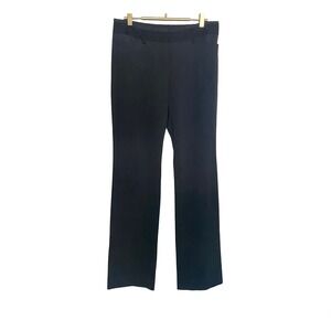 Express Editor Charcoal Wool Blend Dress Pants Women's 4R Straight Leg